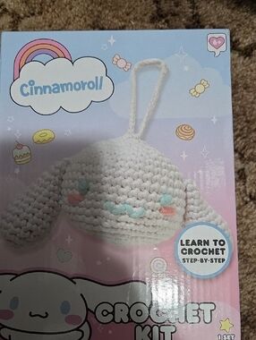 Cinnamoroll Crochet Kit - White Plush Amigurumi